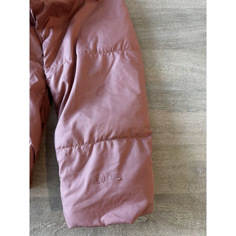 Lululemon Wunder Puff Cropped Jacket in Pink Clay Size 4 - Picture 4 of 14